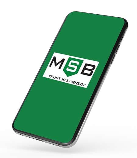 image or MSB Phone App